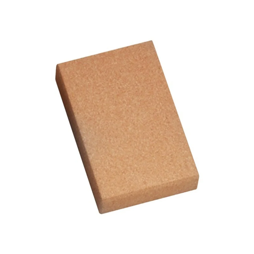 Natural Cork Exercise Block Wide for slim Profile for Pilates Yoga Dance Fitness Support 30.5cm for x 20.5cm for x 5cm Grip