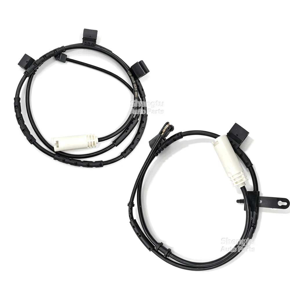 Image of 1/2 Stück Vorder- und Hinterrad-Bremsbelag-Elektronischer Verschleißsensor 34356792572 34356792573 für Mini Cooper R55 R56 2010-2014 Bremsleitungen