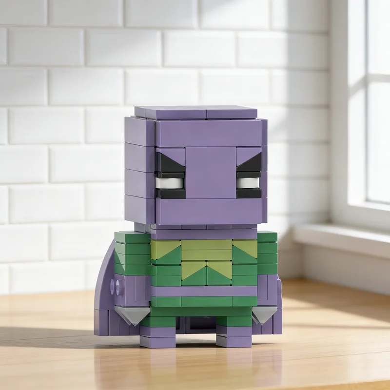Art Craft Christmas Ideas - 157 деталей MOC Prowler Spider BrickHeadz,