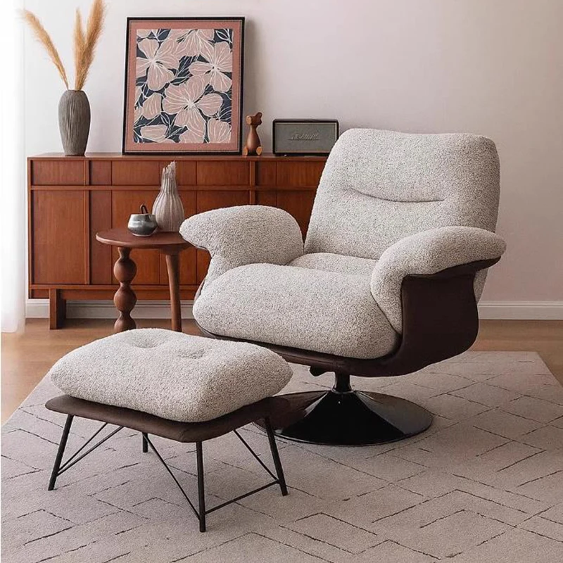 

Swivel Makeup Living Room Chairs Designer Reading Lazy Bedroom Living Room Chairs Comfortable Pedicure Sillones Home Furniture
