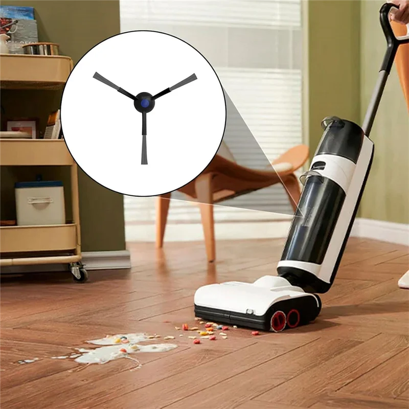 

Luckshopping 8 шт. для Ecovacs Robotics T30, боковая щетка, сменная боковая щетка для робота Ecovacs Robotics T30, запасная часть