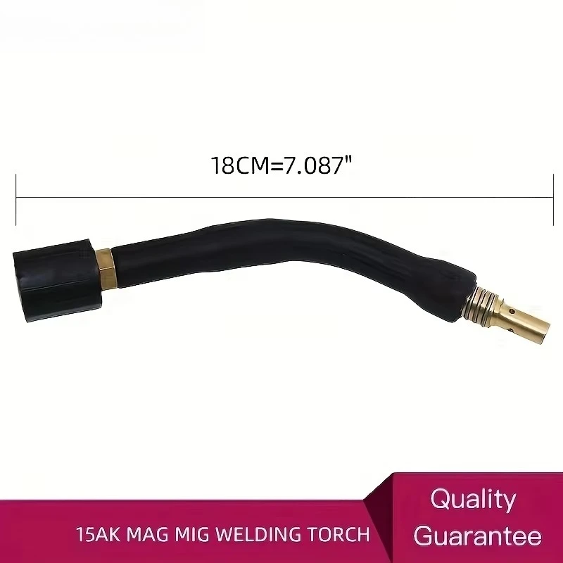 ملحقات أدوات لحام CO2 MIG Binzel 15AK MAG MIG شعلة لحام مرنة معقوفة الانحناء #4