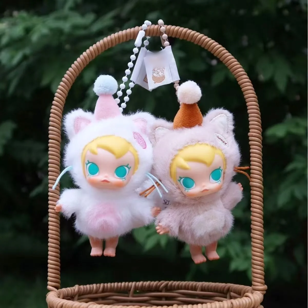 

The Latest Baby Molly Pocket Friend Series Plush Pendant Super Cute Doll Blind Box Good Friend Gifts Anime Figures Toy Gift