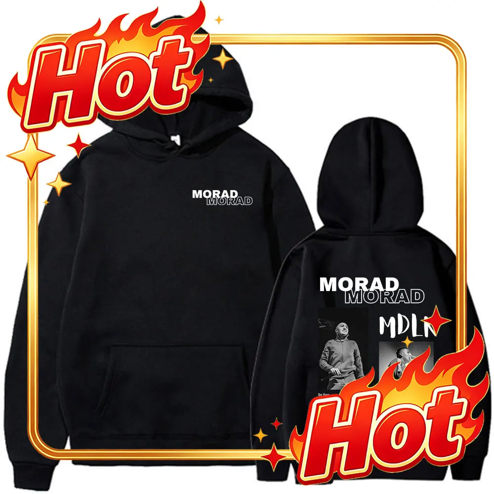 Custom Rapper Morad MDLR Tour Album 2025 Hoodies Men Women Clothing Hip Hop Fashion Hooded Sweatshirts Long Sleeve Pullovers Str