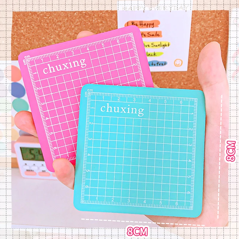 Mini Multifunctionele Snijmat Diy Handwerk Kunst Graveren Bord Papier Carving Pad Hoge Elasticiteit Taaiheid Kunst Benodigdheden