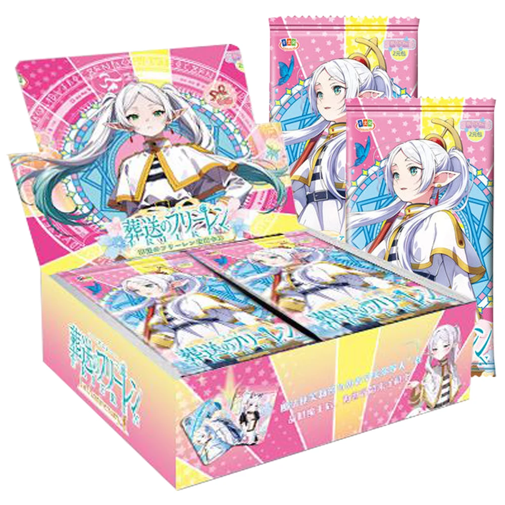 frieren-beyond-journey's-end-collectible-cards-booster-box-premium-anime-tcg-with-frieren-elf-mage-art-for-fans