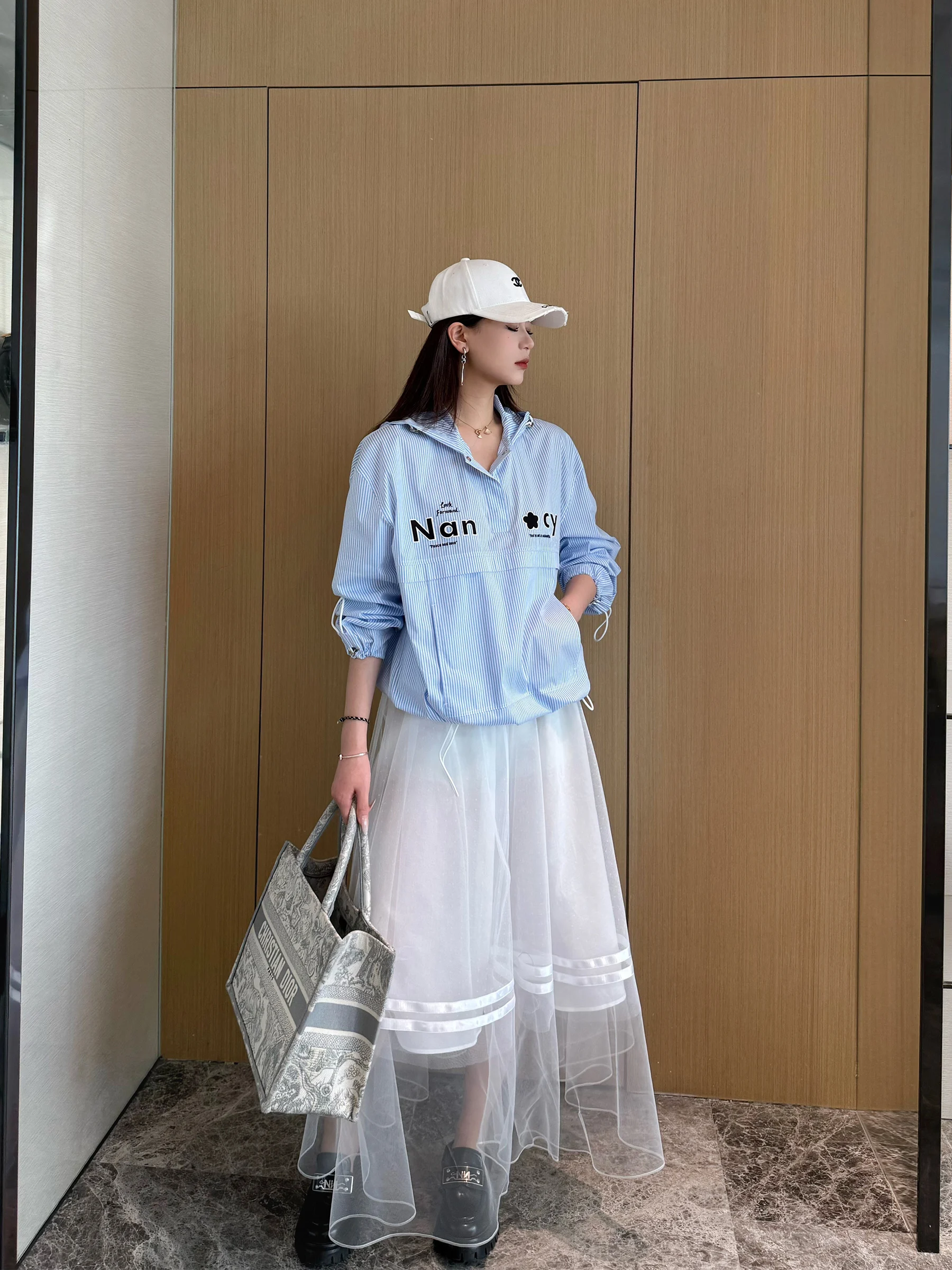 

NancyCavally Cotton Nylon Breathable Comfortable Hoodie Embroidered Patchwork Fun Street Sle Long Sve Casual Sweatirt