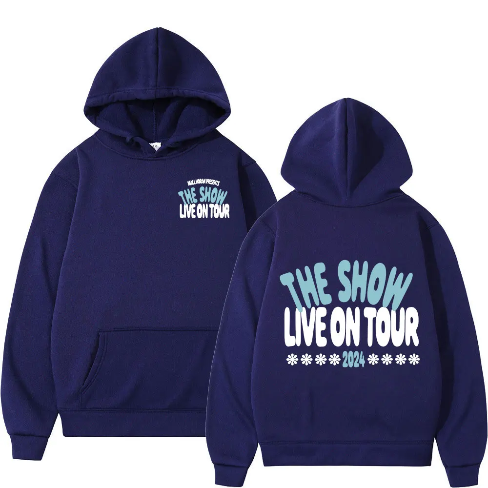 Niall Horan The Show Live on Tour 2024 Hoodies Mens Clothing Fashion Hip Hop Oversized Sweatshirts Casual Pullovers Streetwear