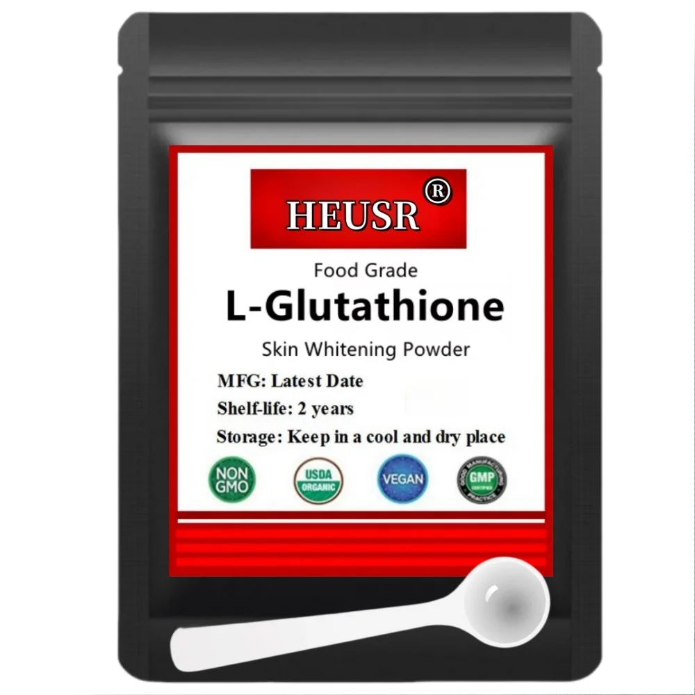 50g-1000g pó GSH de clareamento natural da pele, LGlutationPowder