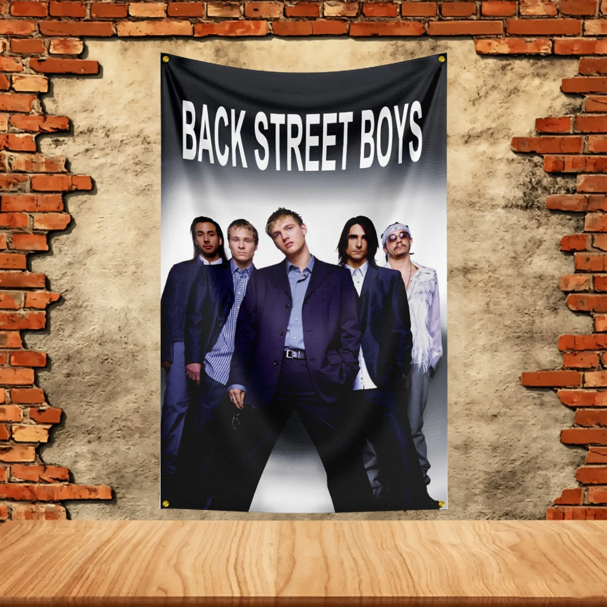 Music Flag 3x5ft for back street Boys Fans Banner Custom any Image Garage Bedroom Living Room Dorm Wall Hanging Decor Tapestry