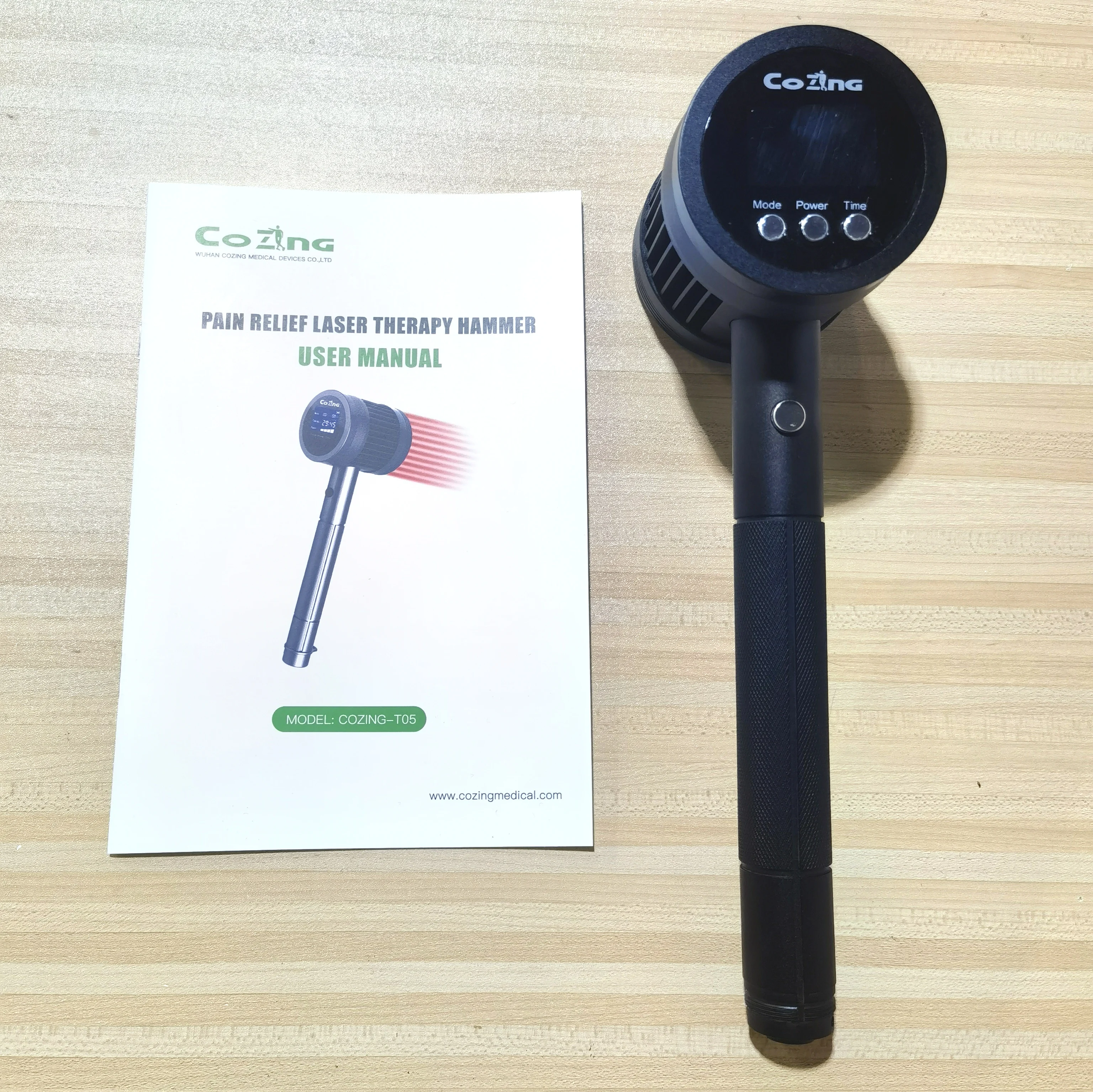 

Professional 650nm*19+808nm*6 Dual Wave Cold Laser Device Red & NIR Light for Human/Pet Pain Relief & Anti-Inflammation