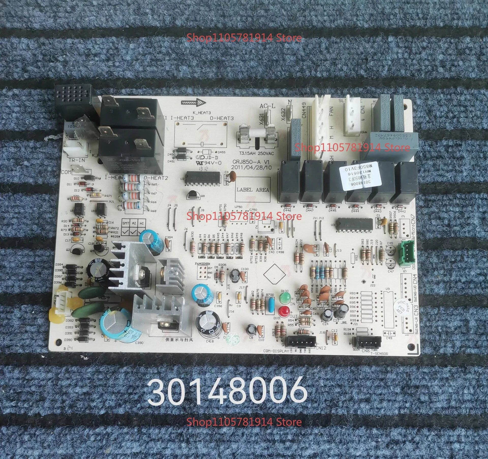 For Gree Air Conditioner Main Board M850F3 30148006 Inverter Cabinet Internal Computer Board