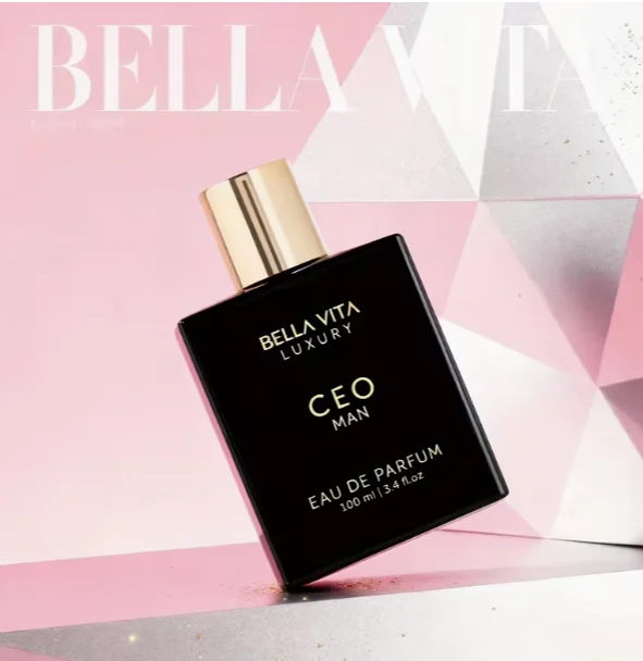 3.38 oz Bella VitaLuxury El perfume masculino Sigma para hombres y G.O.A.T. Perfume - Fragancia EDP de lujo, aroma fresco de larga duración