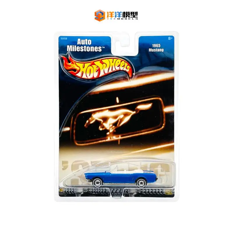 Hot Wheels 1:64 auto Milestone 1965 mustang Collection of die cast alloy trolley model ornaments