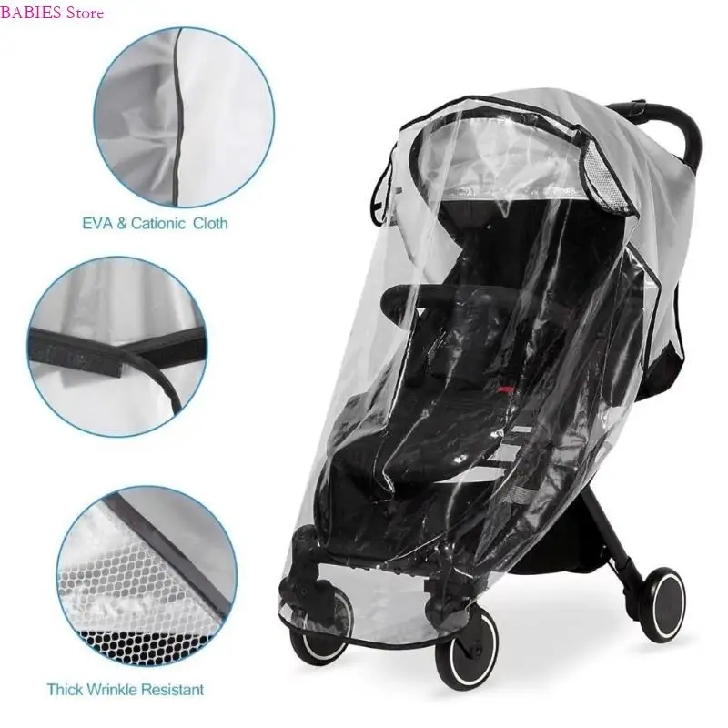 

C9GB Water Proofing Shield Easy Open Strollers Cover for Pushchair Protect from Wind