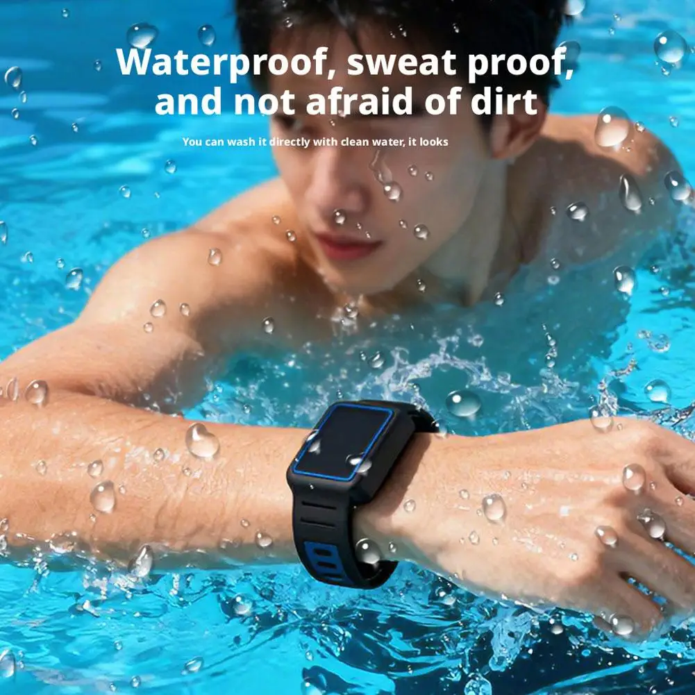 

For Amazfit Helio Strap Smartwatch Silicone Strap Waterproof Replacement MultipleColor Watch Band Wristband Adjustable Acce F7V7