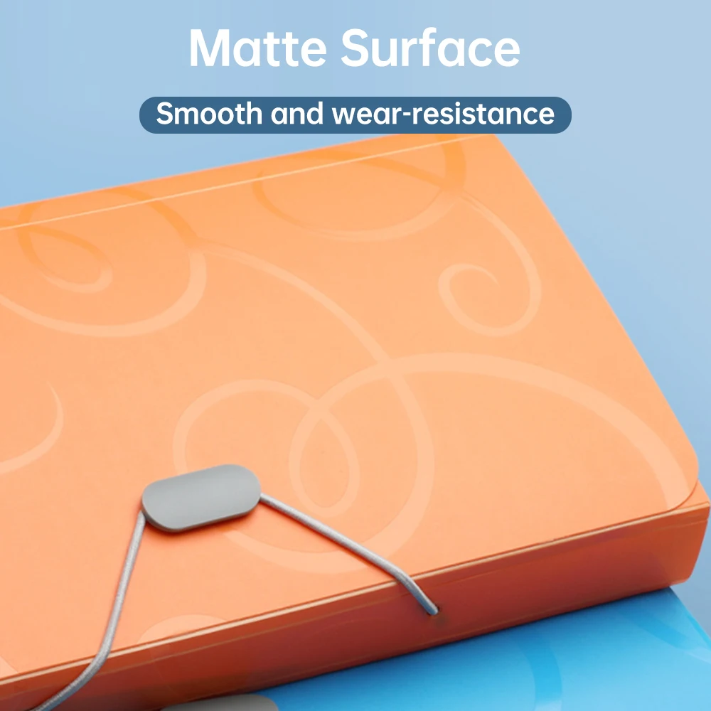 A6/B6 아코디언 파일 폴더 청구서 정리함 13포켓 확장 파일 케이스 방수 커버 아코디언 문서 정리함