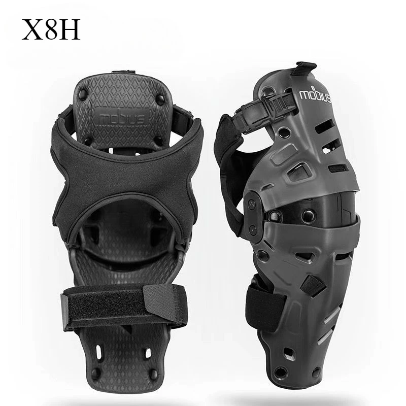 

2025 New MBS X8H Motocross Knee Protectors Motorcycle Protective Kneepad X8H Mechanica Knee Pads Dirt Bike for KTM 390 Duke