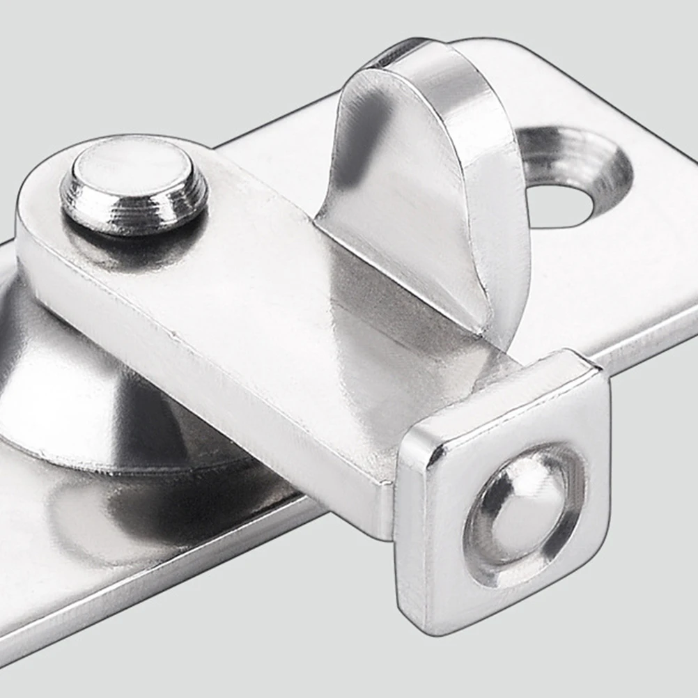 

4pcs Stainless Pin 90Degree Door Latch Security Barrel Bolt Safety Lock Durable AntiTheft 90 Degree Door Latch