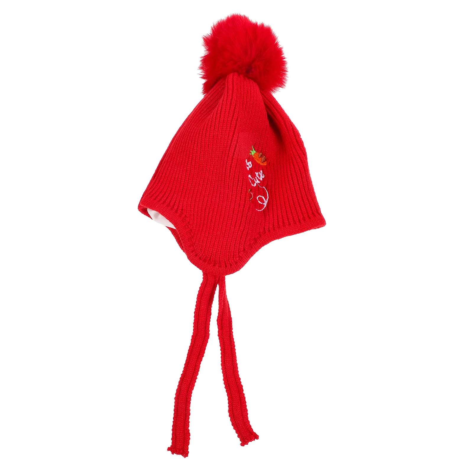 

1 шт., детская рождественская шапка, шерстяная вязаная шапка с рисунком, теплая мягкая эластичная удобная шапка, шерстяная шапка, детские шапки, шапки с узором