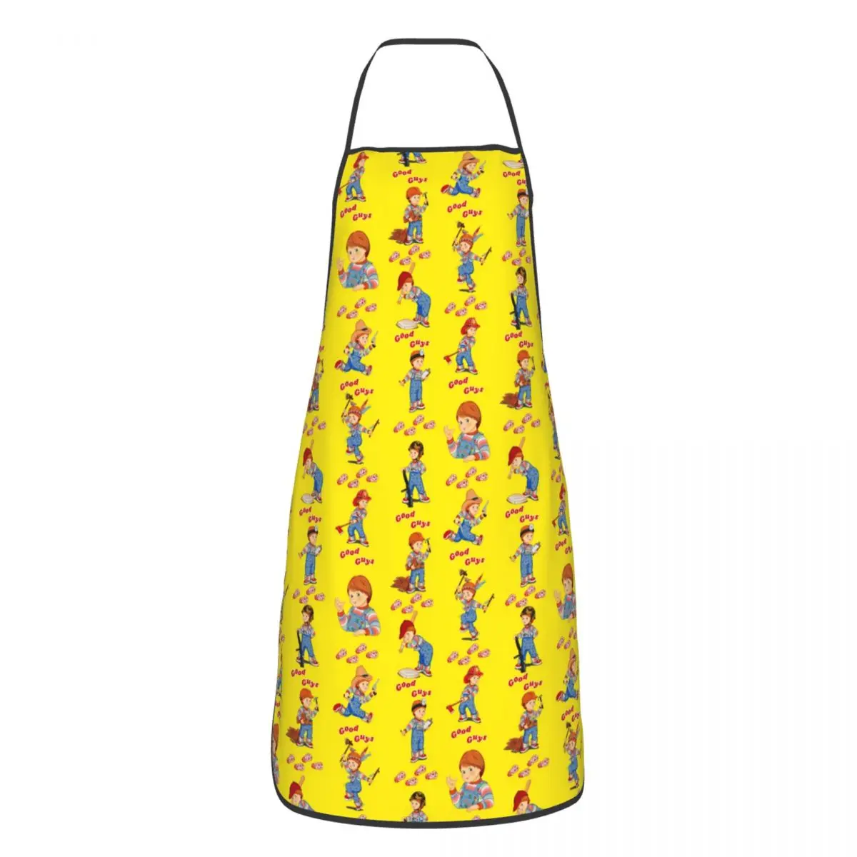 Unisex Good Guys Chucky Kitchen Chef Cooking Baking Apron Men Women Child's Play Doll Tablier Cuisine for Gardening