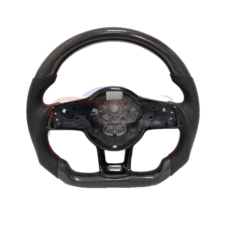 

Carbon Fiber Steering Wheel for V-olkswagen VW Polo Golf 7 Passat MK4 MK7 Upgrade Carbon Steering Wheel