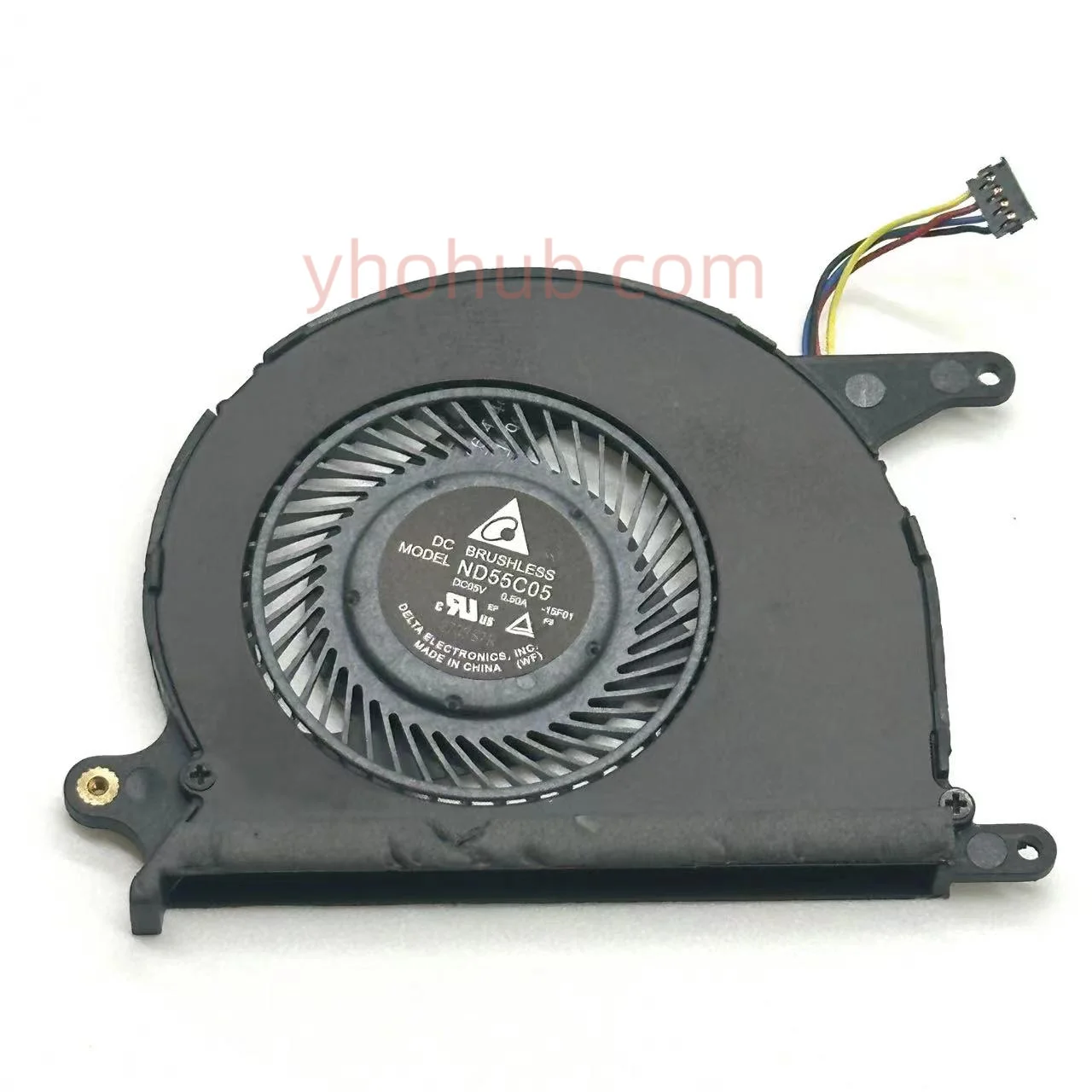 

Delta Electronics ND55C05 15F01 Server Cooling Fan DC 5V 0.50A 4-Wire