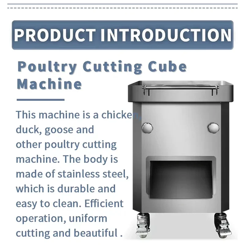 Commercial Poultry Cutting Machine, Pork And Poultry Chicken Claw Cutting Machine, Automatic Chicken Cutting Equipment Premium