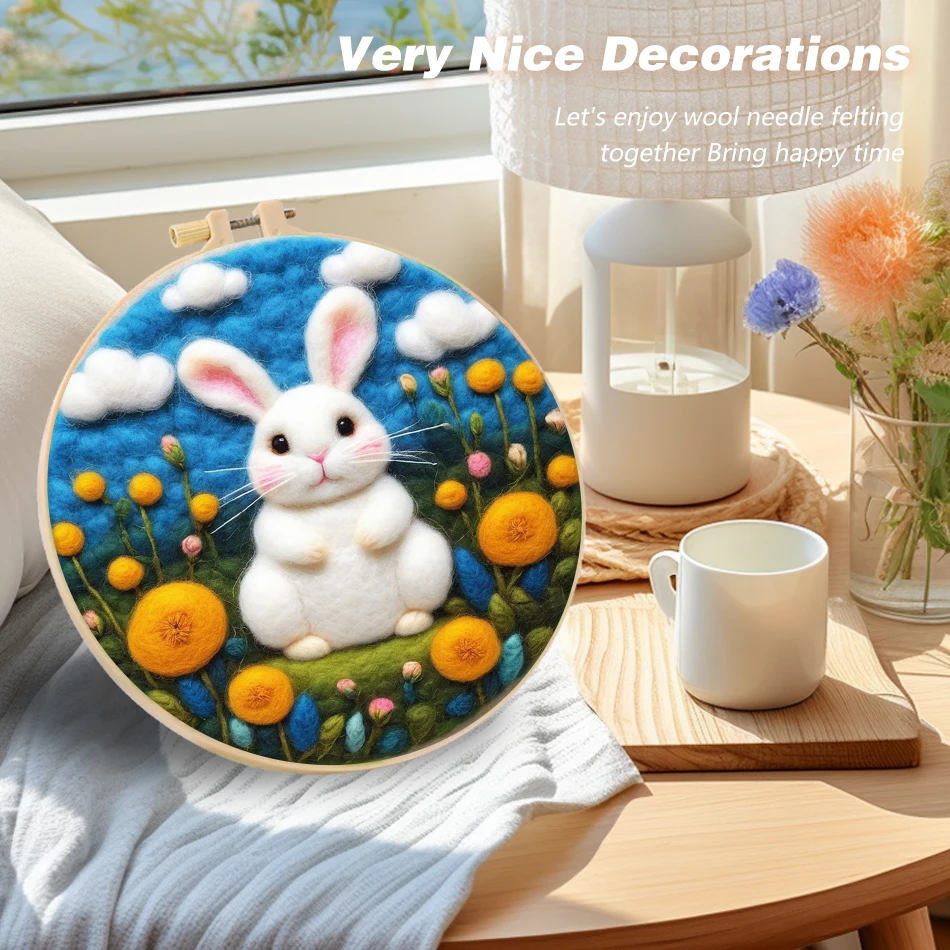 ชุดเริ่มต้นงานฝีมือปักไหมพรมรู - Art Craft Rabbit บทวิจารณ์และราคา