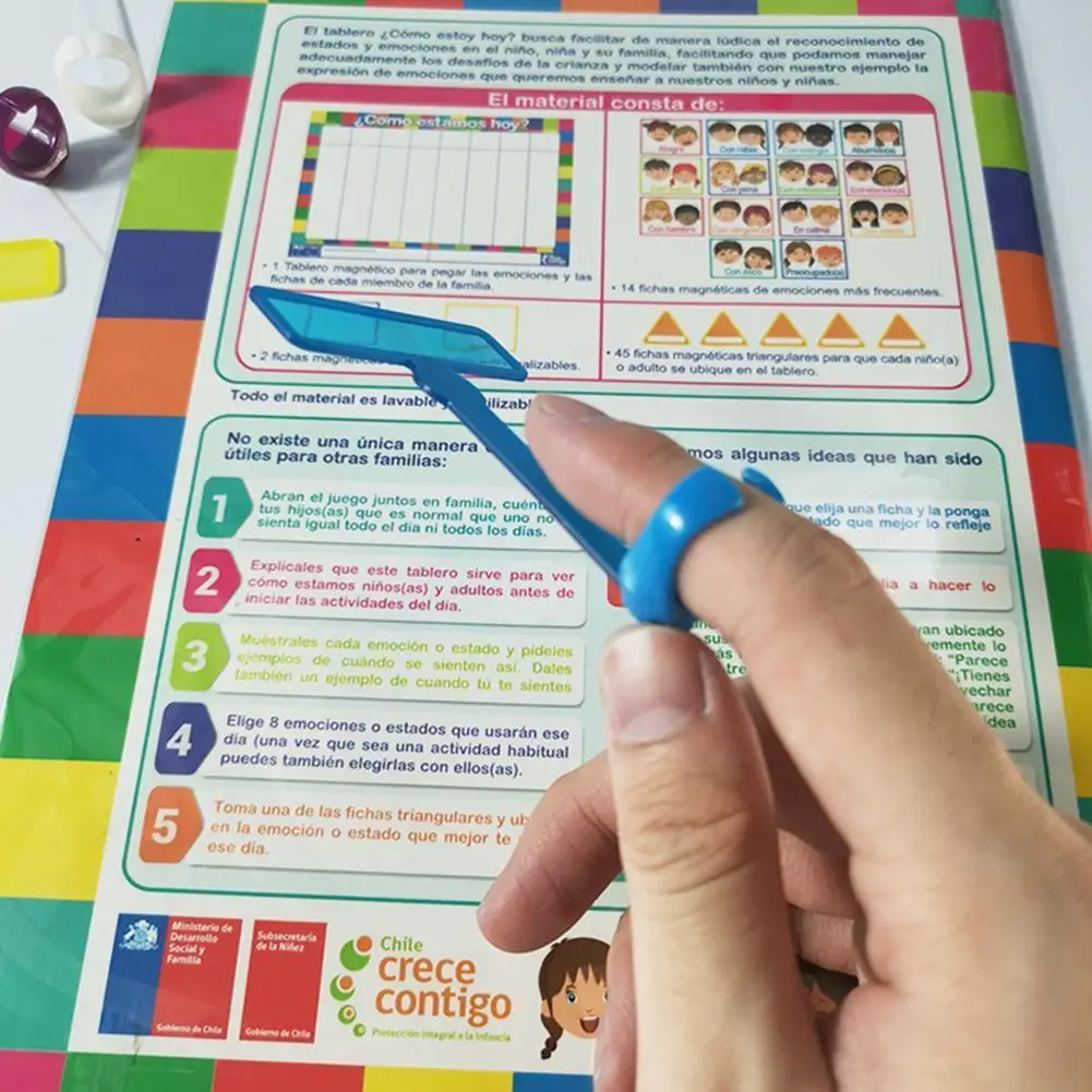 Geführt Lesen Streifen Finger Highlighter Legasthenie Werkzeuge Für Kinder Hyperaktiven Frühen Leser Kinder Lesen Lupe