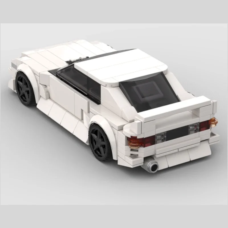 dynamic S14 speed tuned race car bricks stud modified supercar sport car blocks custom building moc unique klocki