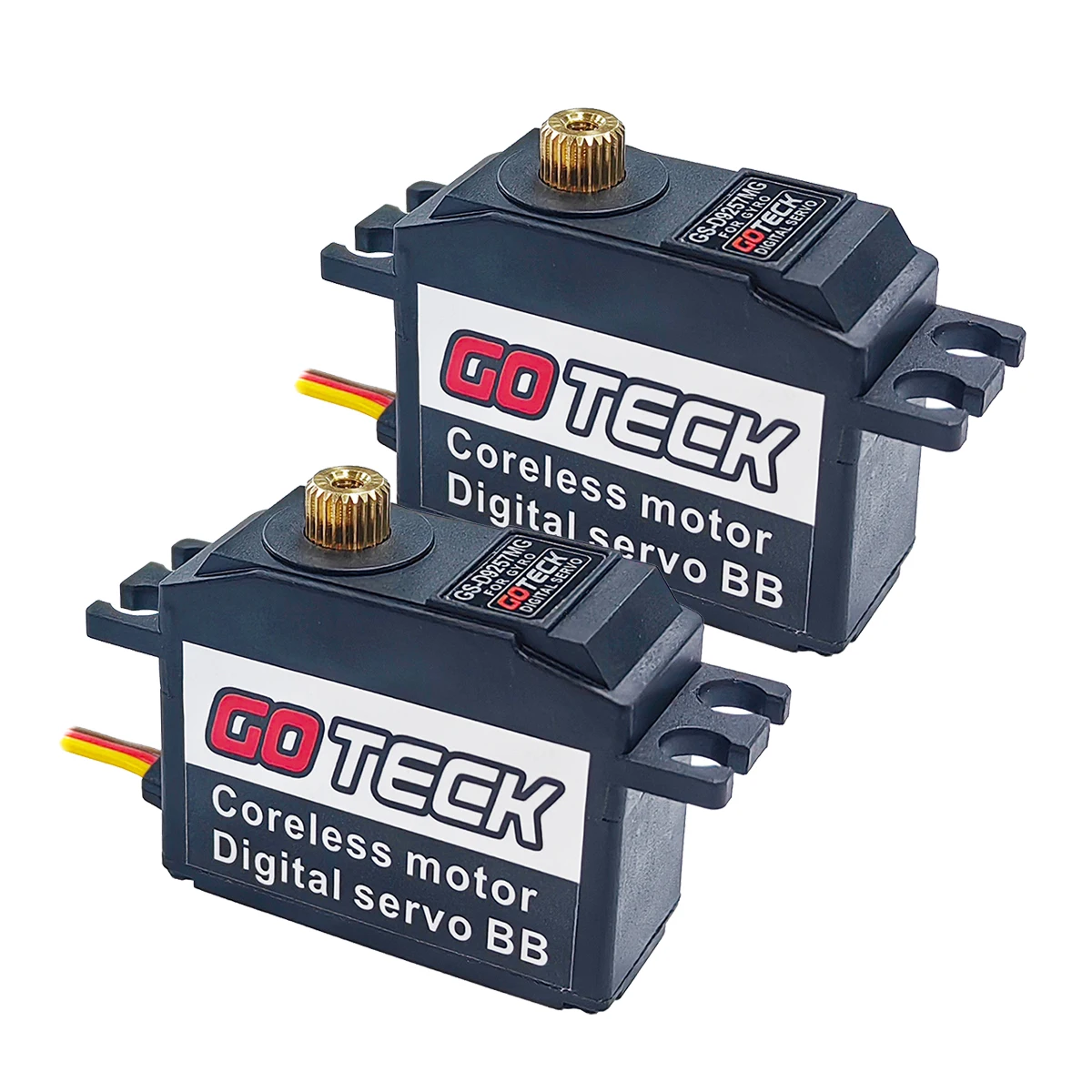 GOTECK 2PCS D9257MG 25g Full Metal Gear Digital Servo High Torque for Trex 450 500 RC Helicopter Digital Control System view 2