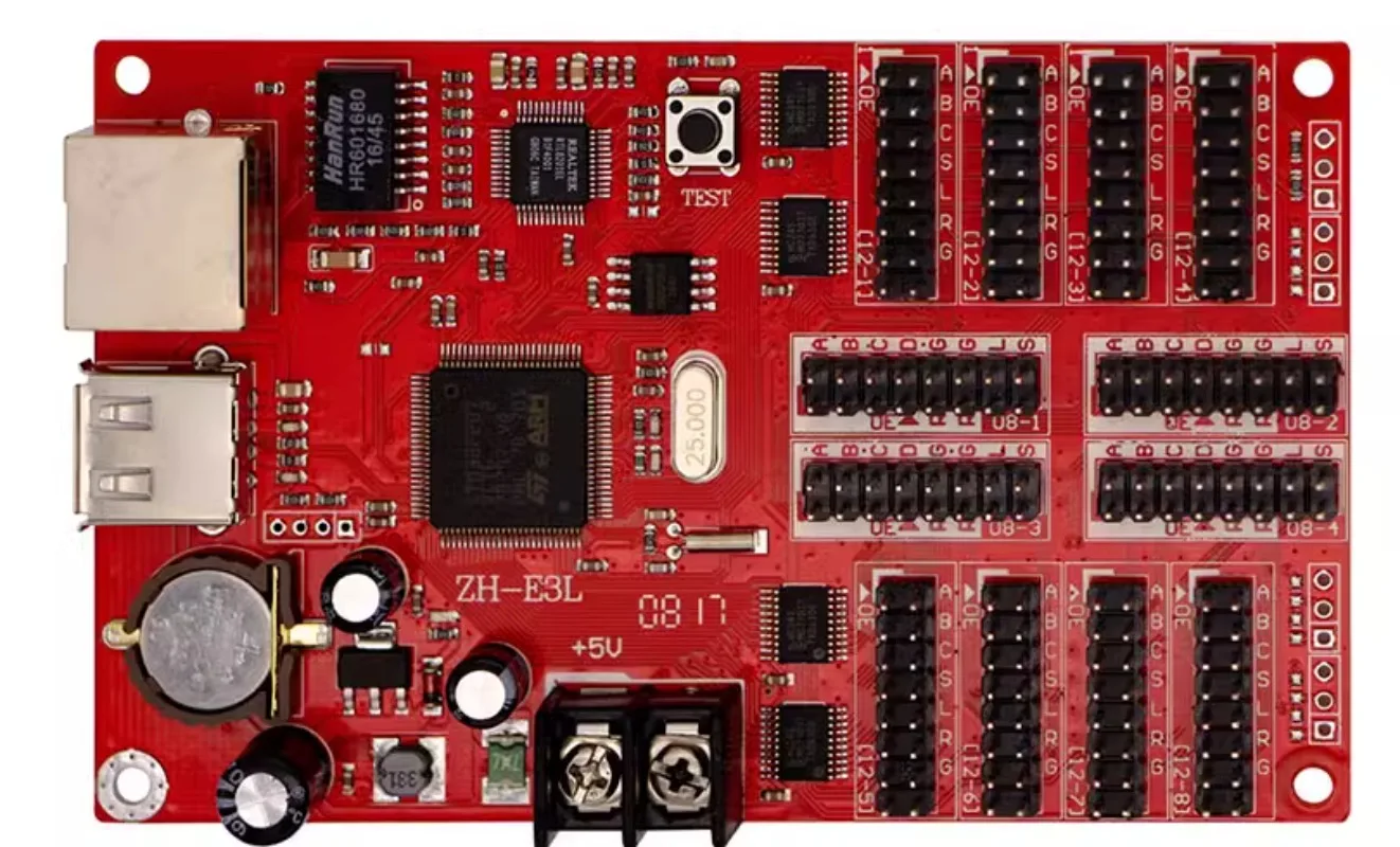 E1L/LE3L/LE5L/LE6L/LE8L Control Card LED Network Port Control Card of The LAN Cluster