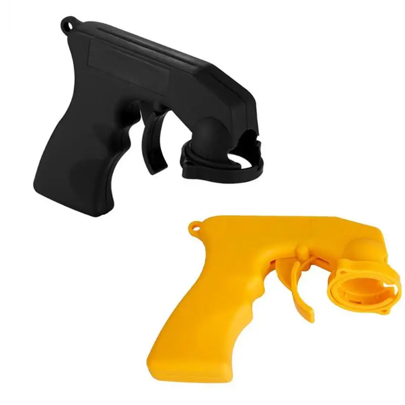 Car Spray Adaptor Paint Care Aerosol Spray Gun Handle with Full Grip Trigger Locking Collar Auto Maintenance spray gun