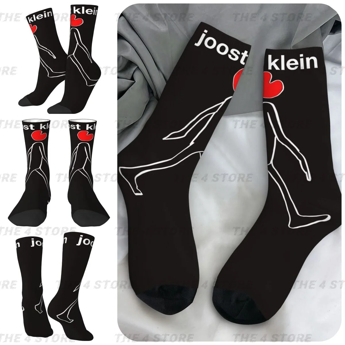 

I Love Joost Klein High elasticity polyester fiber Men and Women printing Socks, throughout the year Dressing Gift
