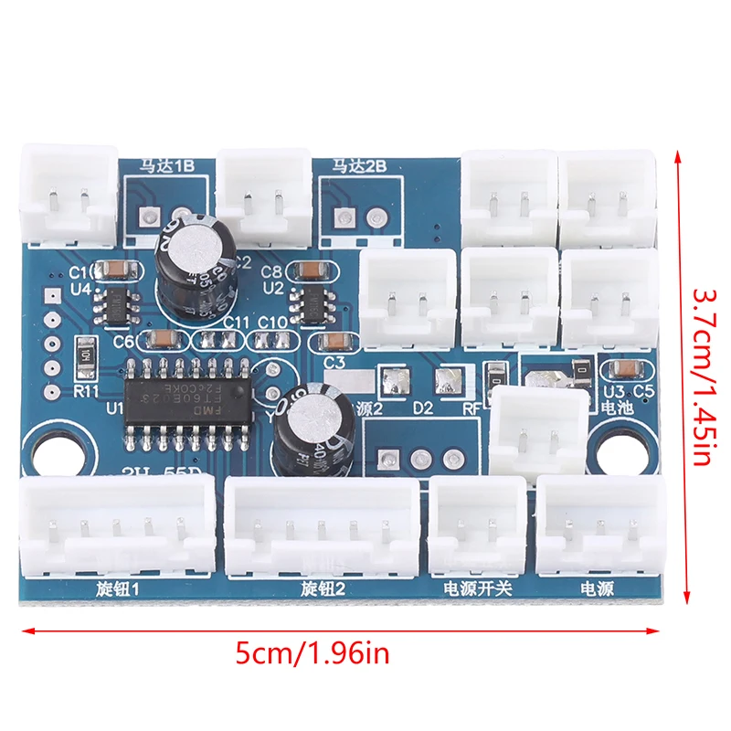 Placa de circuito bobinadora de reloj automática, controlador PCB para caja de Motor de reparación de placa base de Reloj simple/doble, 3V