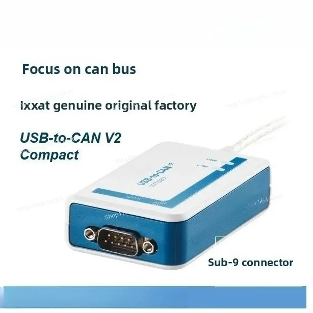 Original IXXAT USB-to-CAN V2 Compact Interface - HMS Branded PC Adapter Converter