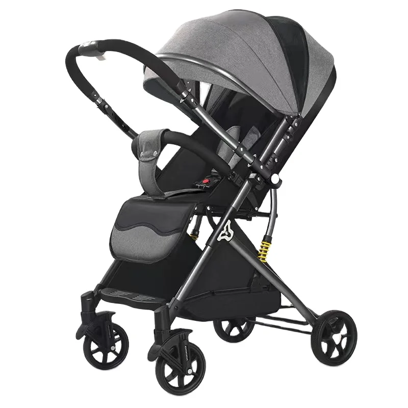 good baby stroller 4 wheels s two-way ultra-light folding