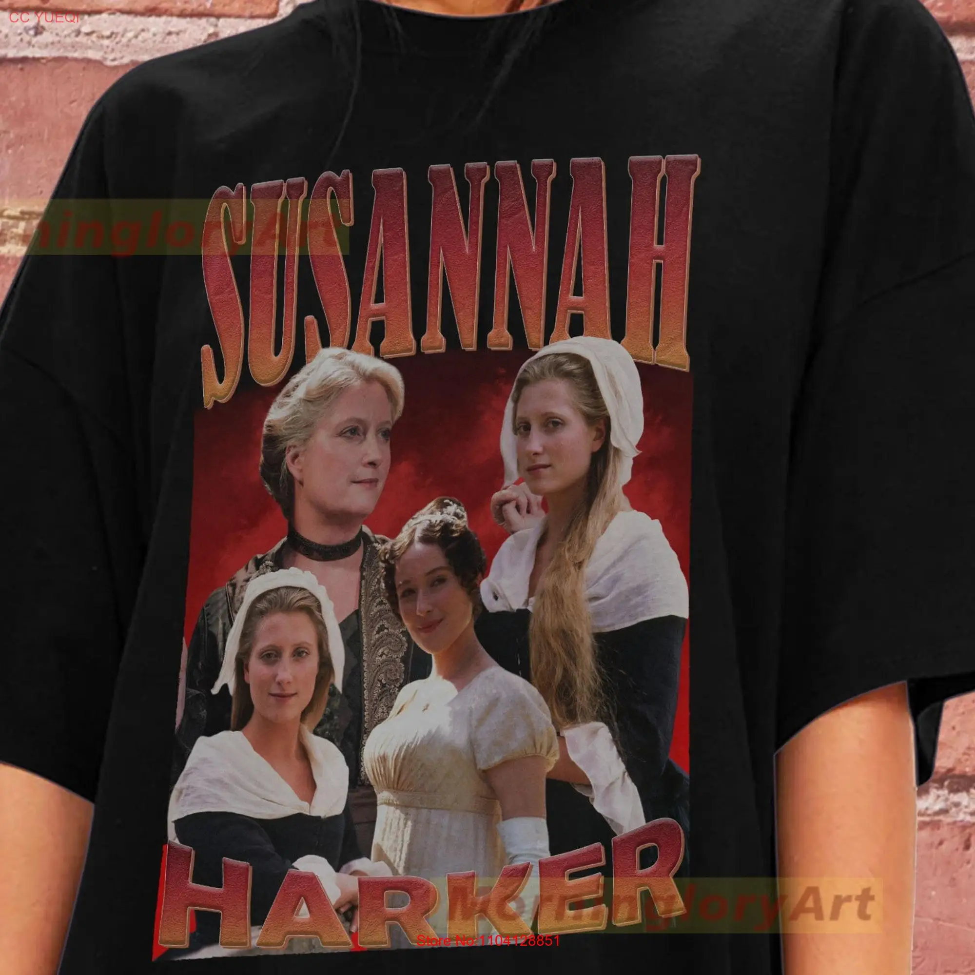 Susannah Harker T Shirt SweaT Sweater Cotton Clothing long or short sleeves