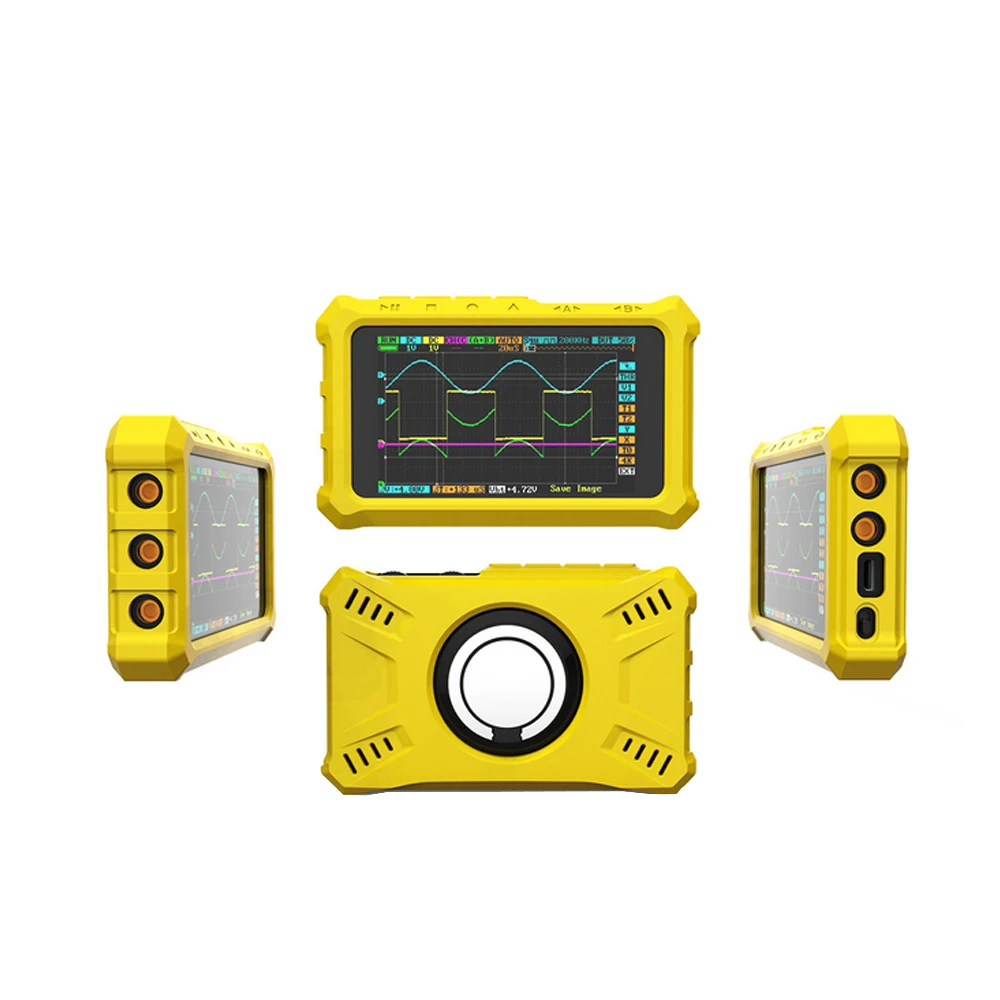 DS213 Digital Oscilloscope Mini Pocket Oscilloscope 100MS/S 4 Channel USB Oscilloscopio Multimeter LCD Display Case