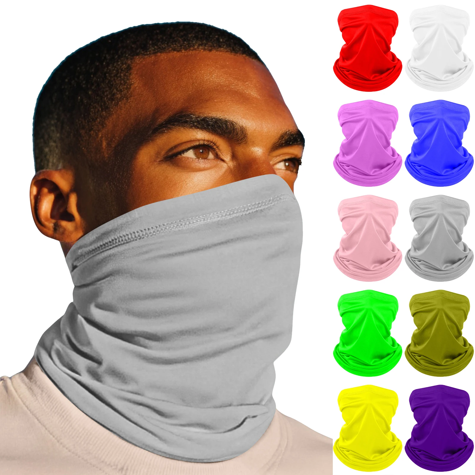 قناع وجه رائع، وشاح واقي من الشمس قابل للتنفس، وشاح وجه سحري لصيد الأسماك في الهواء الطلق، قناع ركوب الدراجات، أغطية رأس رياضية