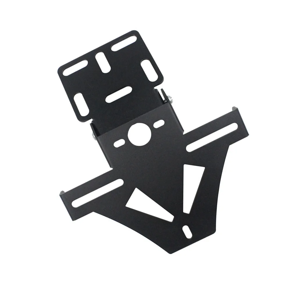 Motorcycle Customization Black License Plate Holder Dual Purpose License Mount Motorcycle Turn Signal Mount For HONDA