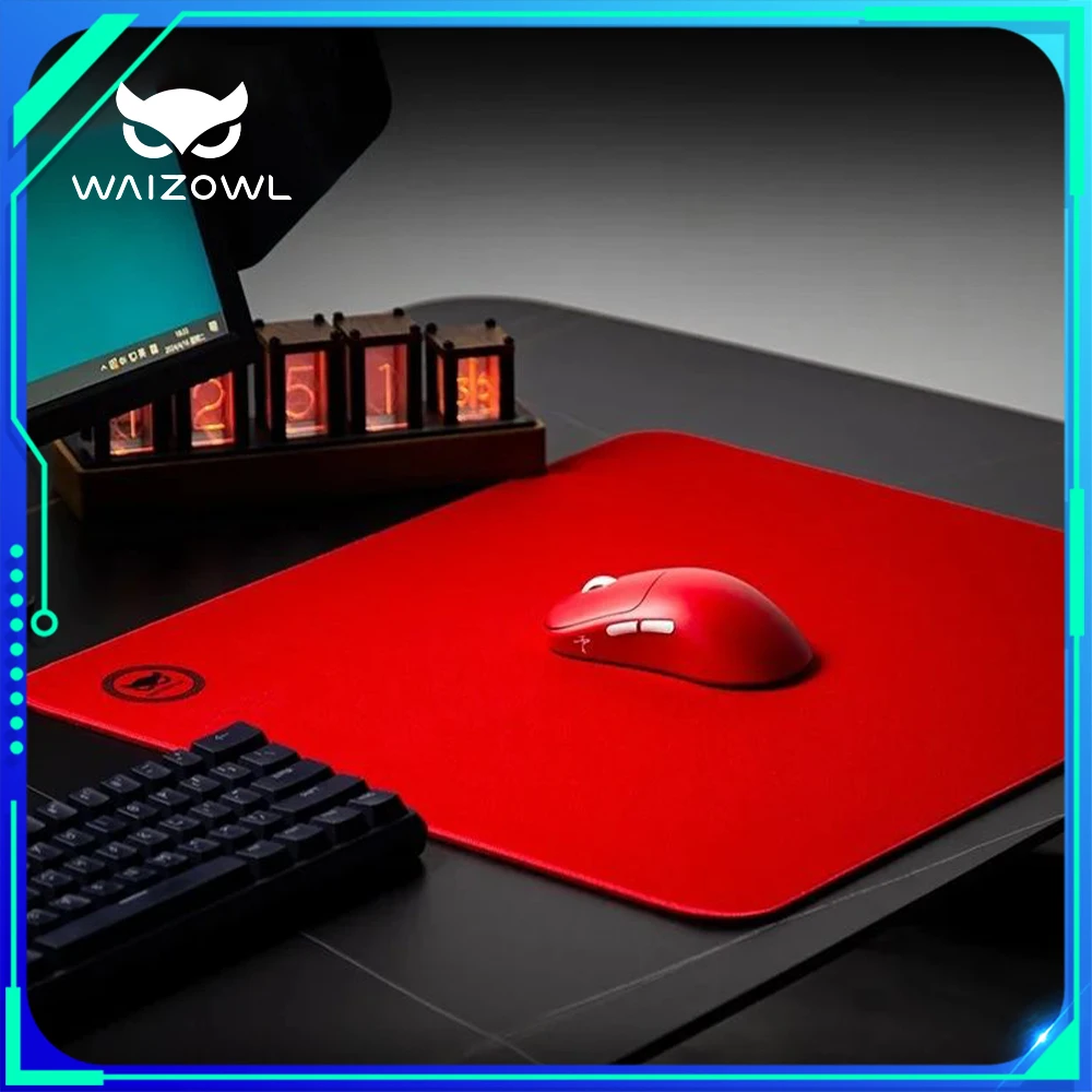 WAIZOWL Falcon Gaming Mousepad Super Large PU Foam Primer Granular Sensation Neutral Surface Non-Slip Mouse Pad For Gamer Gifts