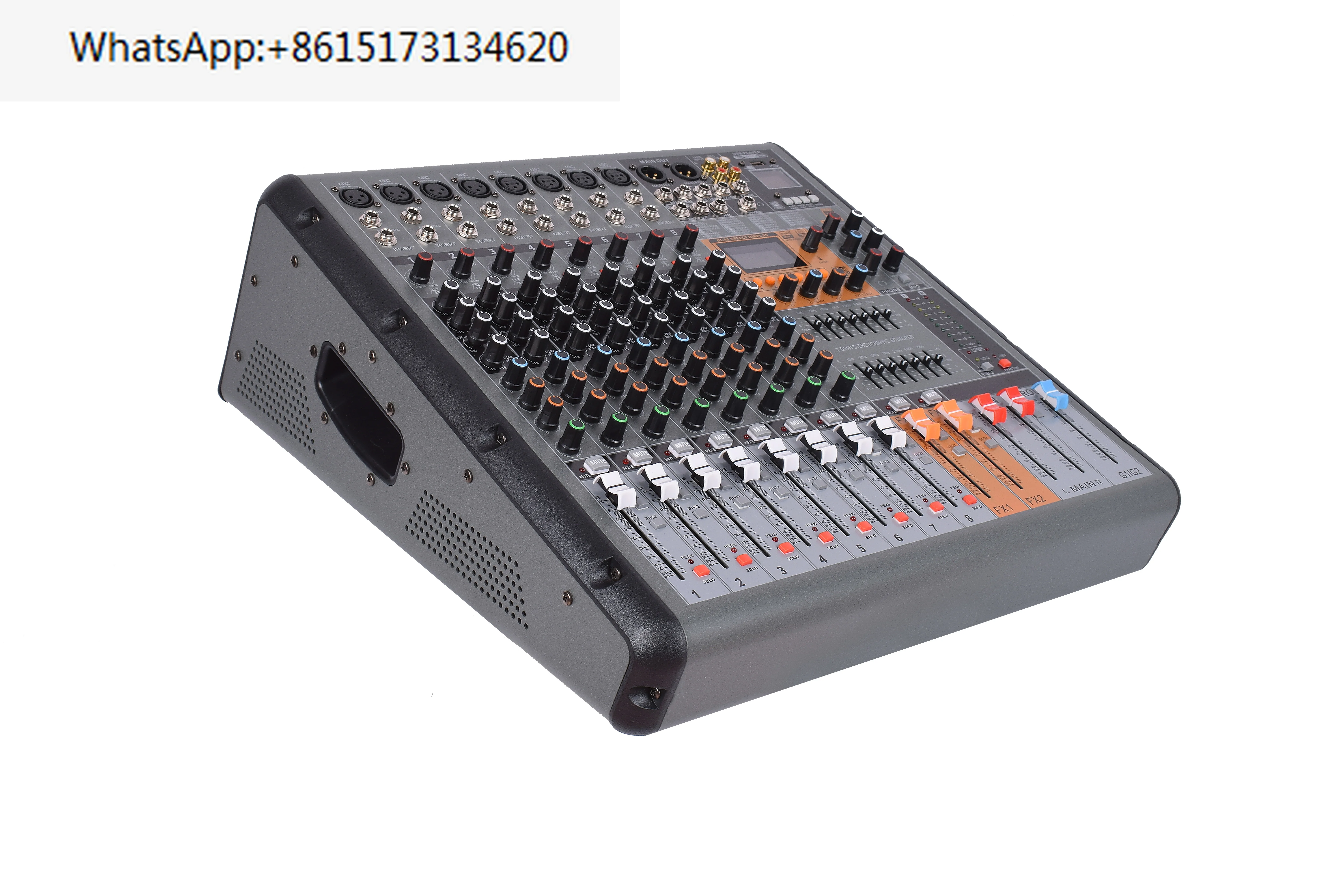 PMR806D dual effects newest professional power mixer