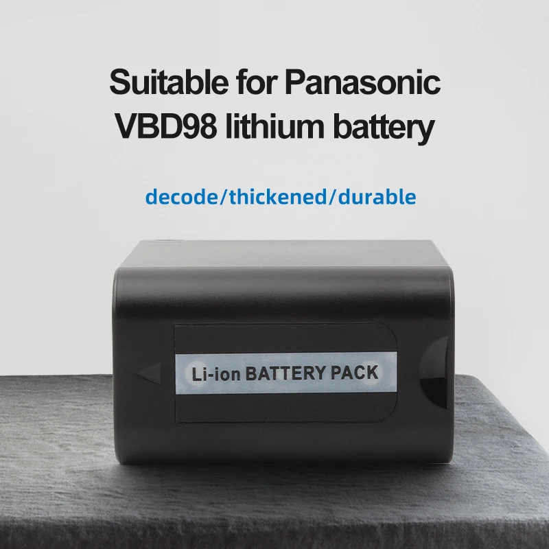 12400mAh VW-VBD98 Battery for Panasonic VBD58 VBD78 AG-VBR59 AG-VBR89 AG-VBR118 AJ-PX280 PX285MC AG-HPX265MC HPX260MC