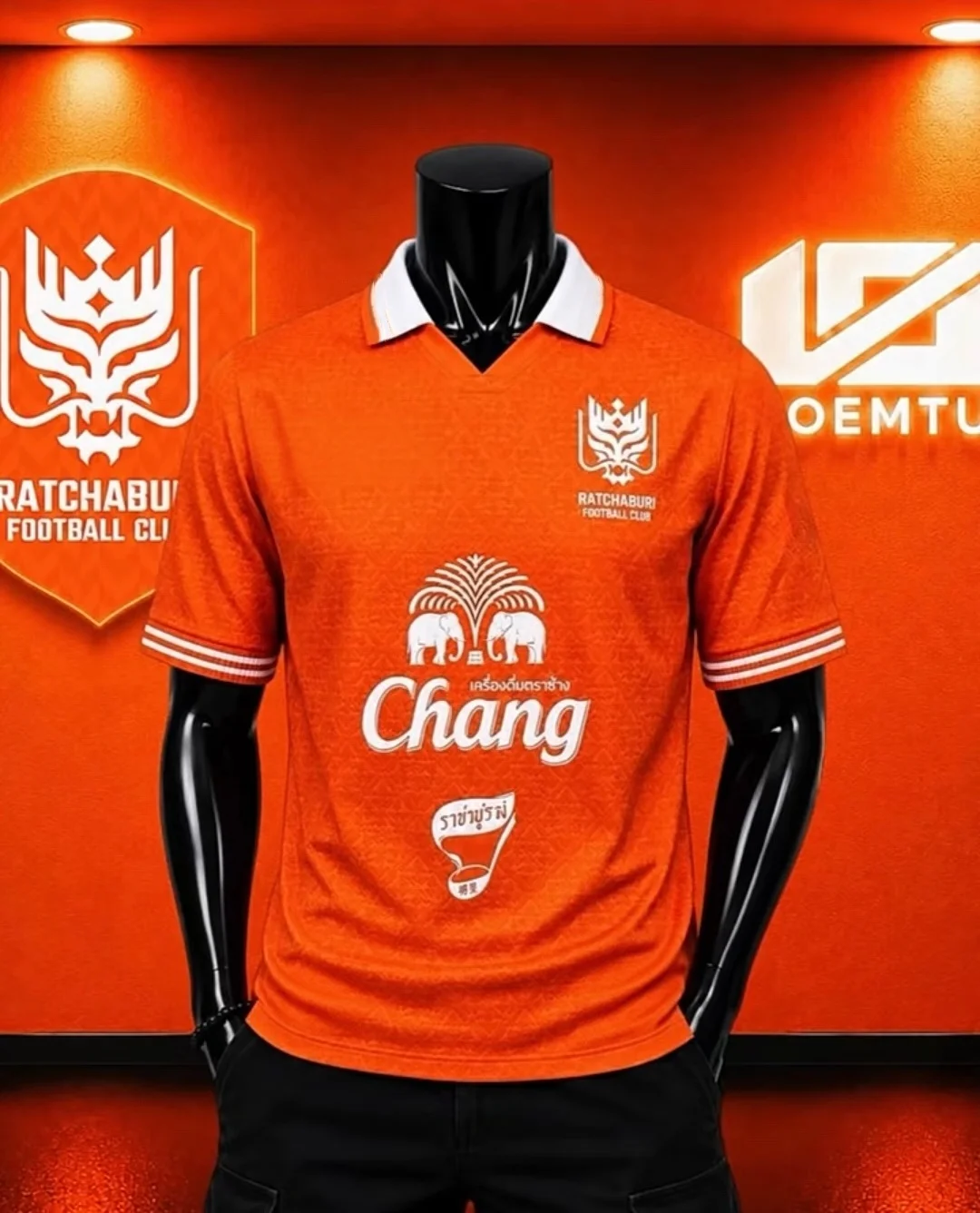 2026-27 Neues Ratchaburi FC Herren-Fußballtrikot 3D-gedrucktes Y2K Casual Schnelltrocknendes T-Shirt für Alltag und Training – Detail 3