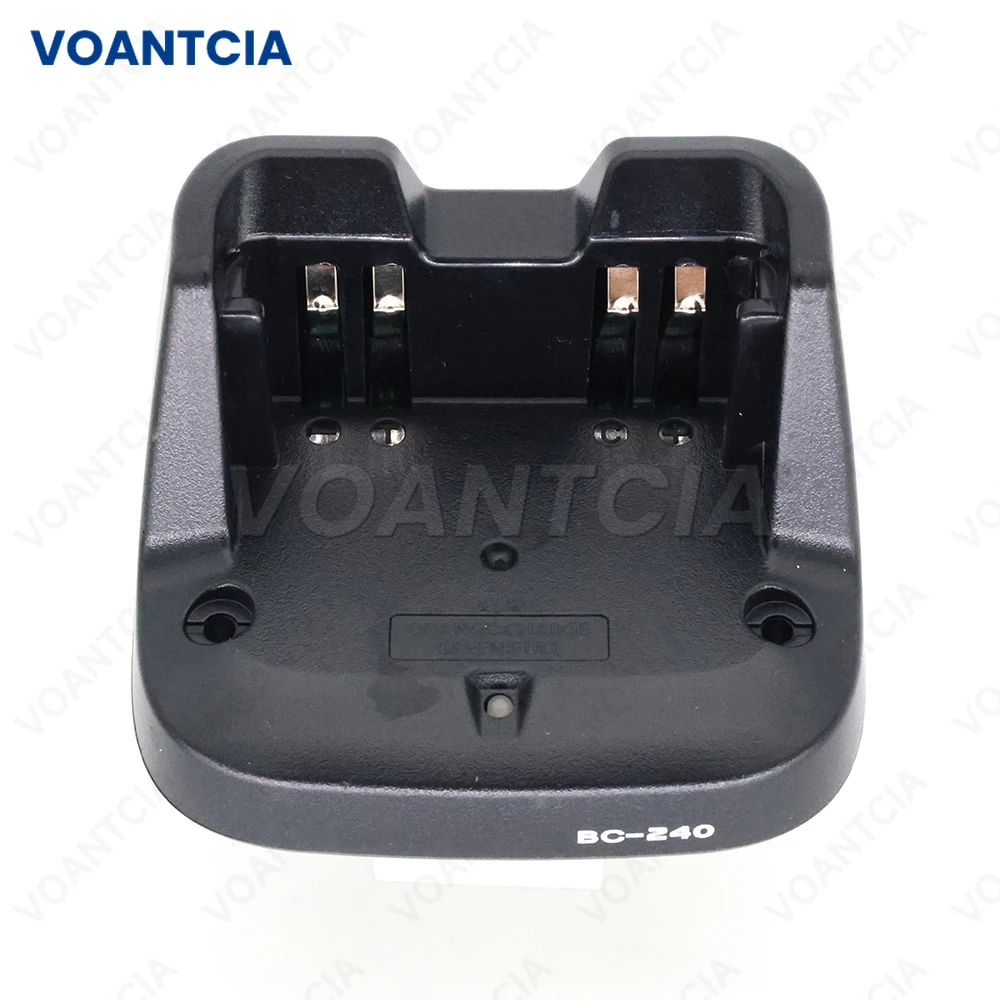 Dock Charger Base AC Power Plug Adapter for ICOM IC-V86 IC-U86 two way radio for BP-298 BP298 Battery BC-240