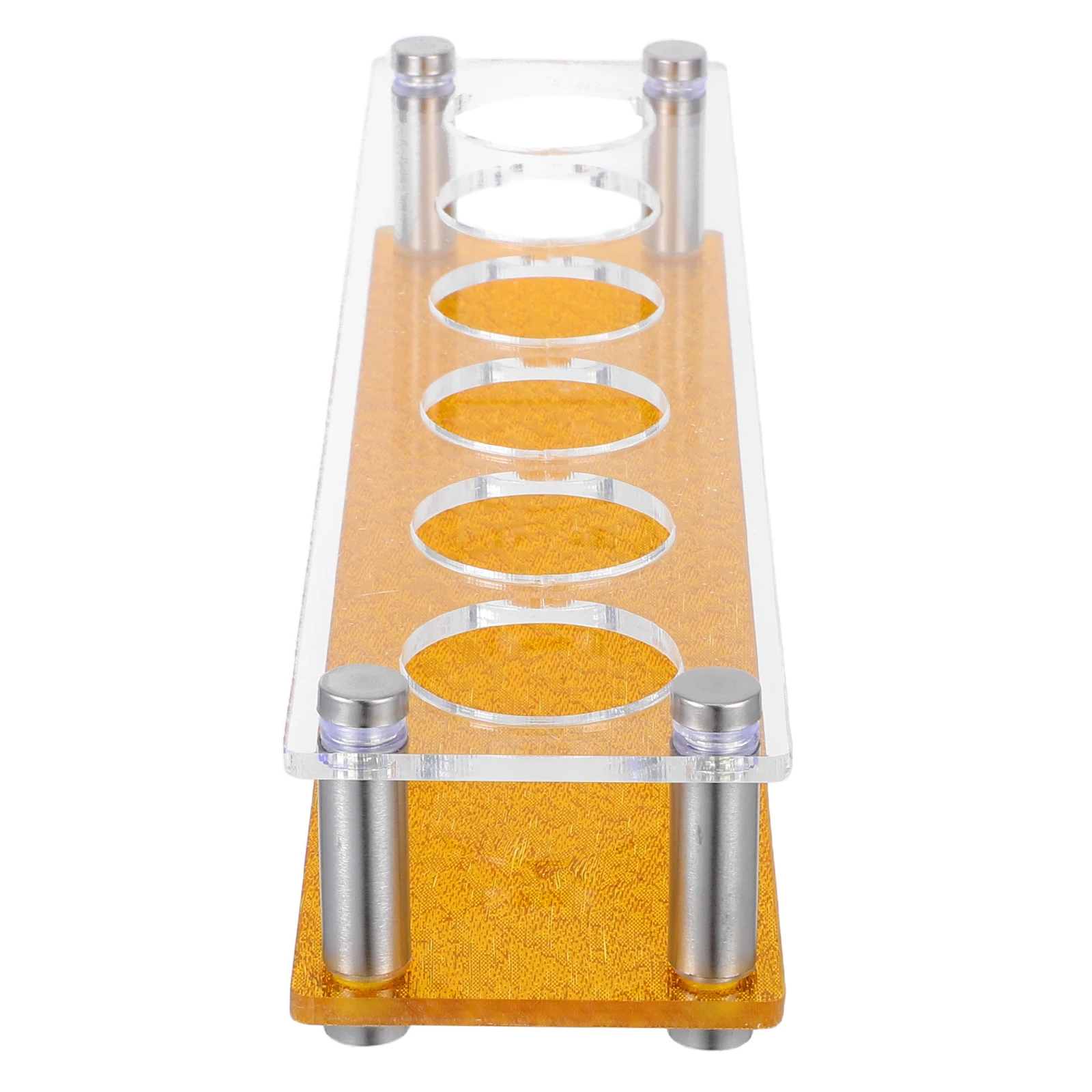 

Acrylic Cup Holder Storage Stand Tray Drinking Glasses Organizer Rack for Home Bar KTV Glass Shelf Beer Shot Glass