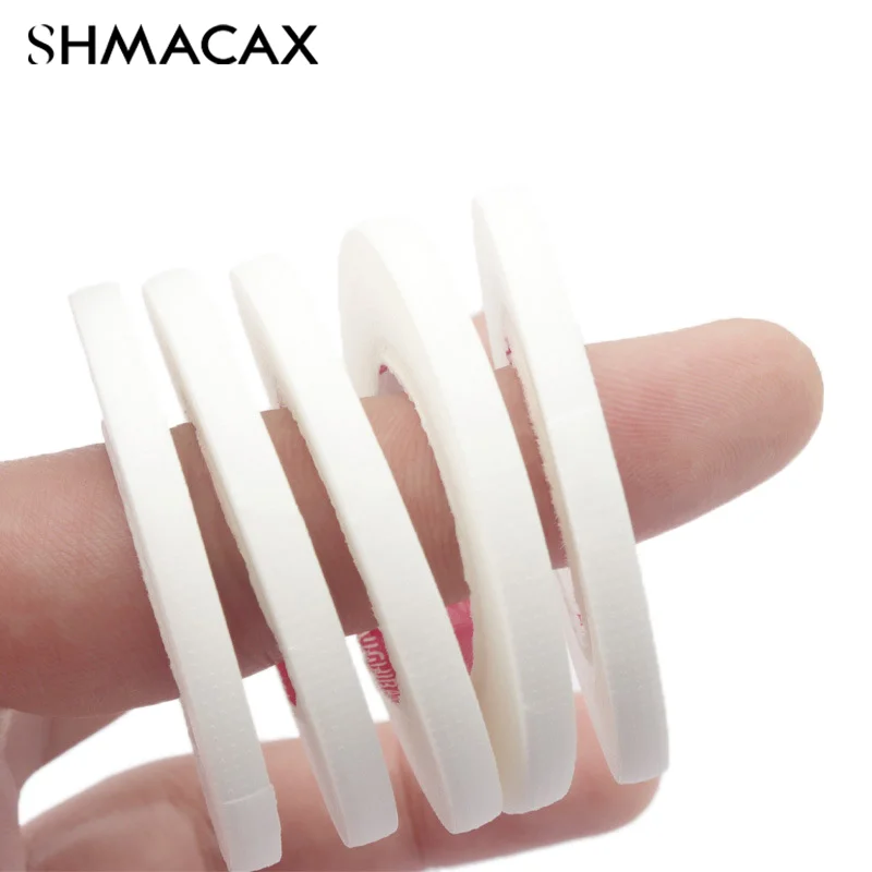 5 Roll 5mm Eyelash Extension Tape Breathable Anti-allergy Easy To Tear Micropore For Eyelash Extension Supplies Eyelid Lift Tape