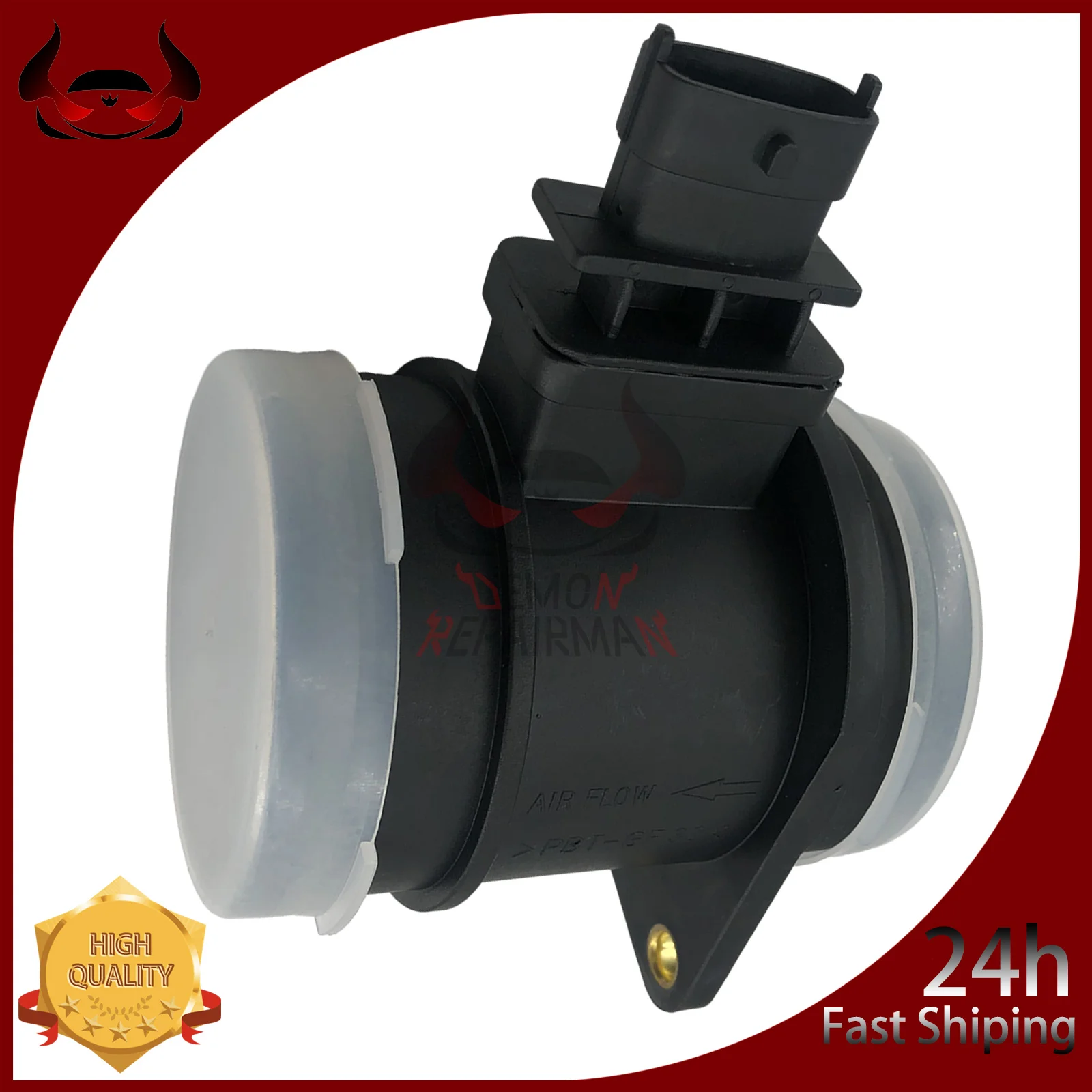 Mass Air Flow Sensor MAF 0281002792 Compatible With Fiat Doblo Grande Punto Alfa Romeo 147 1.3L Mito 1.9L 0 281 002 980